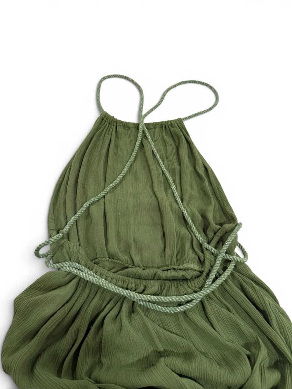 elan Green 100% Rayon Maxi Dress Size M